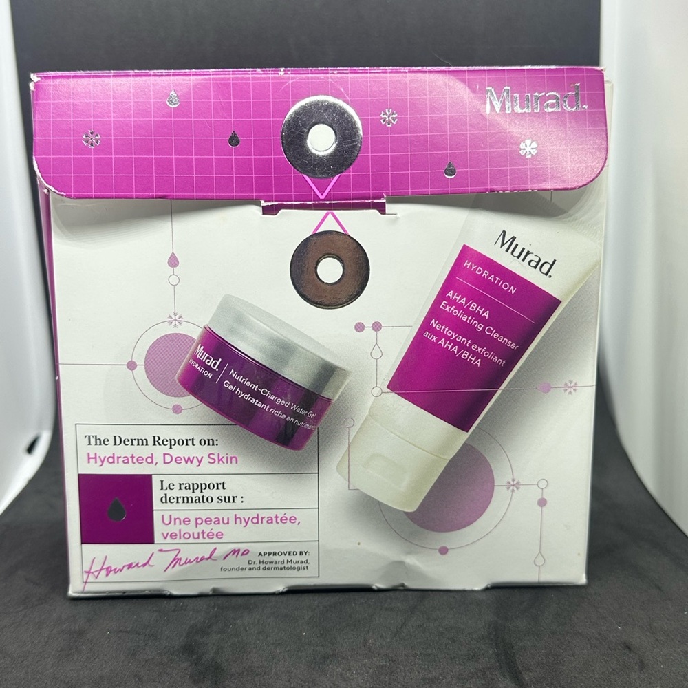 🆕 Murad Hydration Skincare Set cleanser + water gel ✨BNIB✨